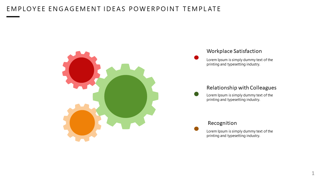 Employee Engagement PowerPoint Presentation Template